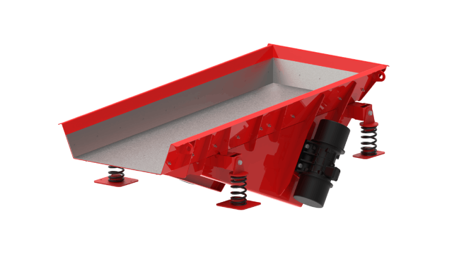 electromechanical vibrating extractor conveyor