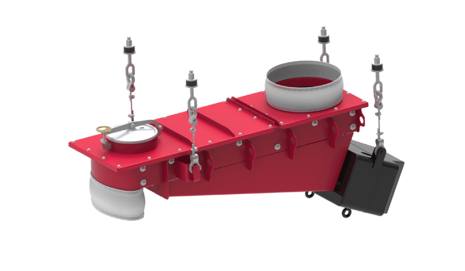 rectangular electromagnetic feeder